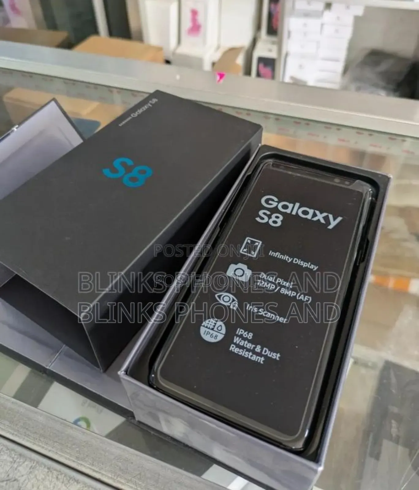 New Samsung Galaxy S8 64 GB Black