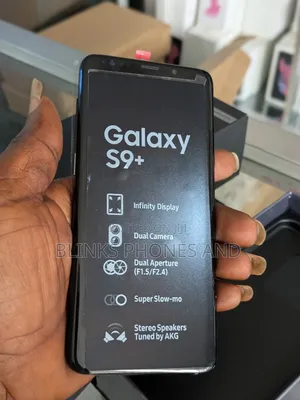 New Samsung Galaxy S9 Plus 64 GB Black