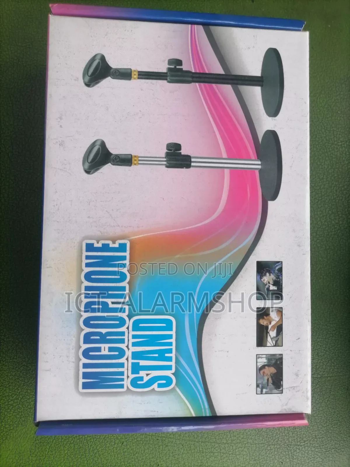 Microphone Stand With Heavy Bass Metal