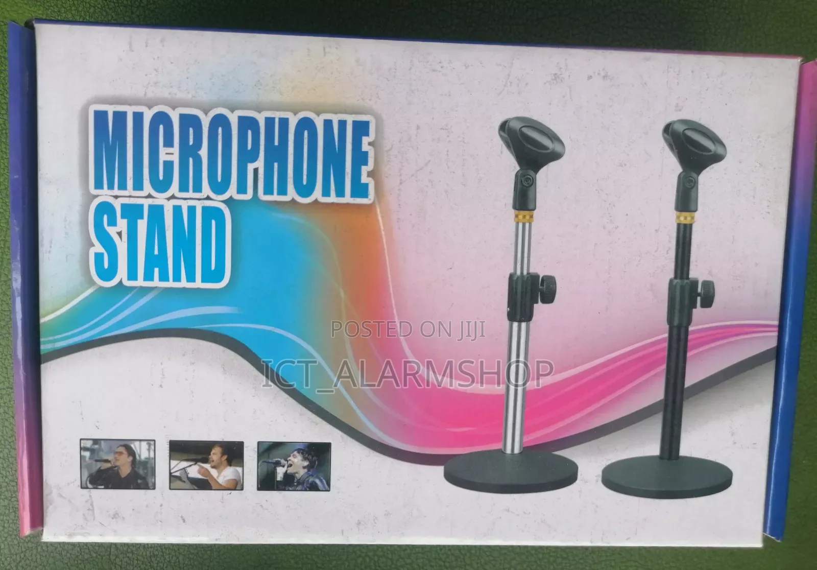 Microphone Stand With Heavy Bass Metal