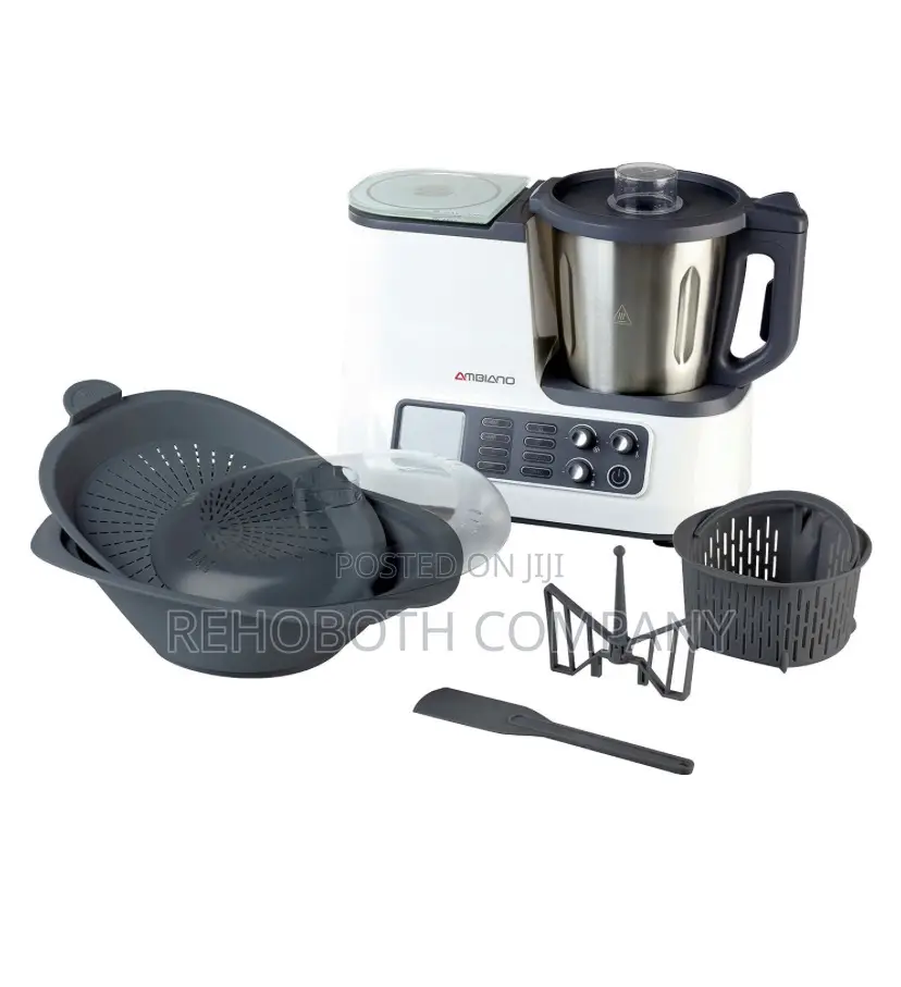 Ambiano Food Processor With Cooking Function, Scale, Steam Cooking