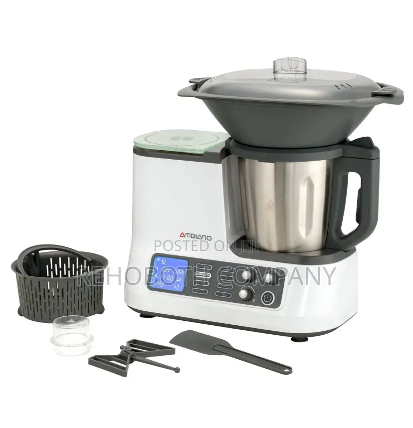 Ambiano Food Processor With Cooking Function, Scale, Steam Cooking