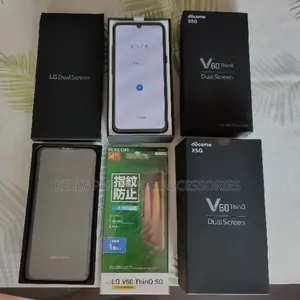 New LG V60 ThinQ 5G UW 128 GB Black
