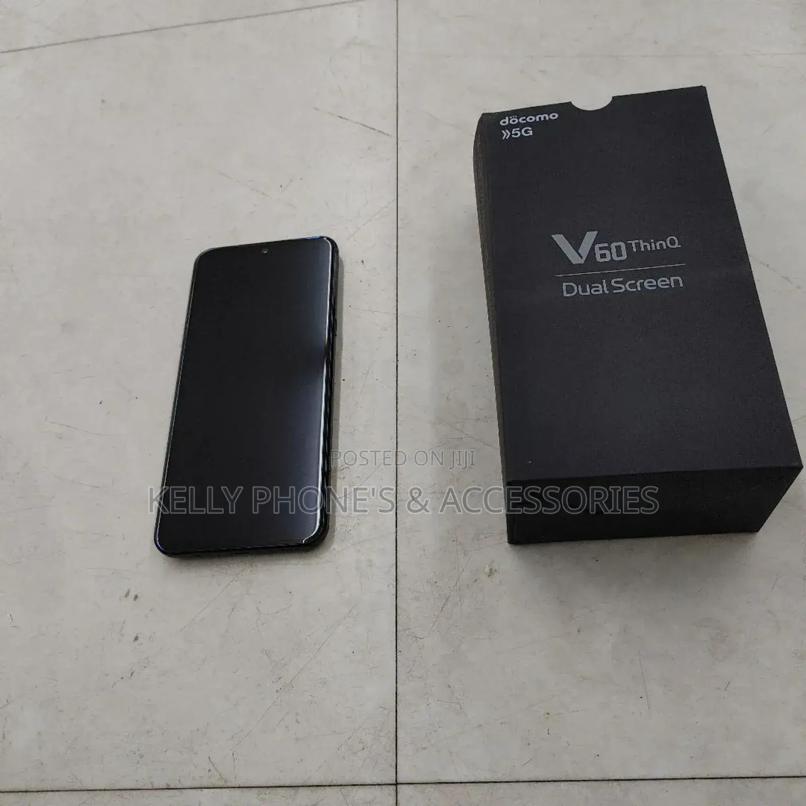 New LG V60 ThinQ 5G 256 GB Black