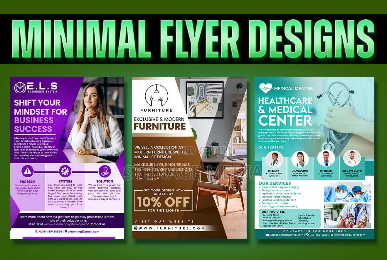 Flyer Design – Professional Business, Event Promotional Flyers