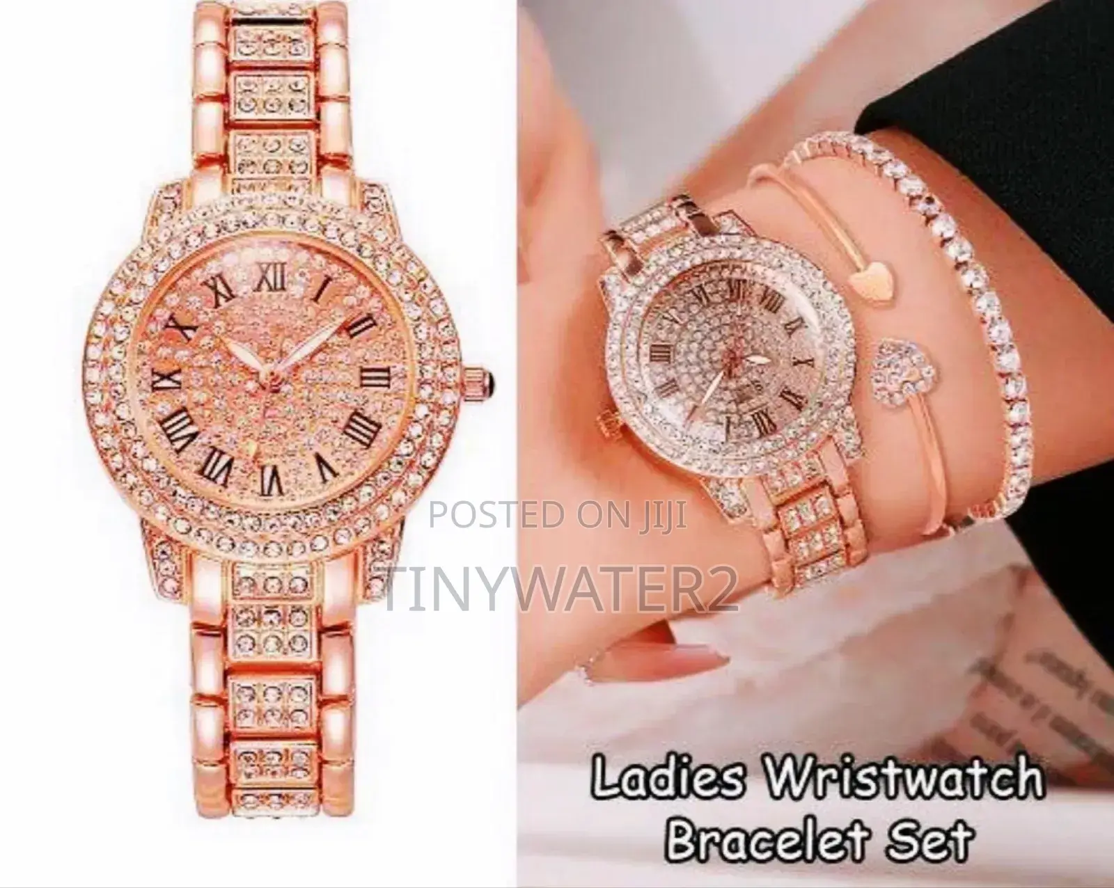 Luxury Women’S Wristwatch Bracelet Combo!