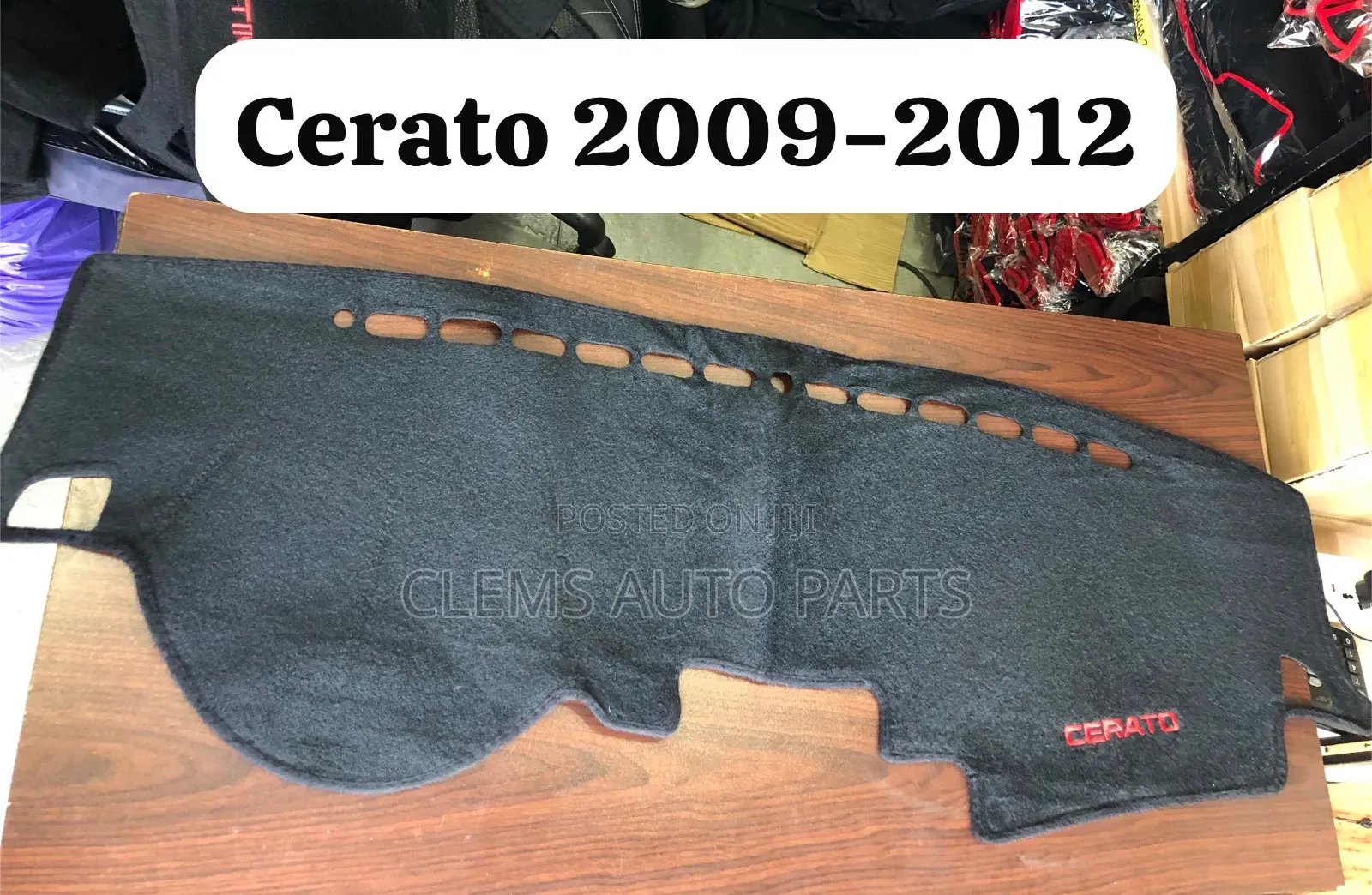 Dash Cover for Kia Cerato 2009–2012