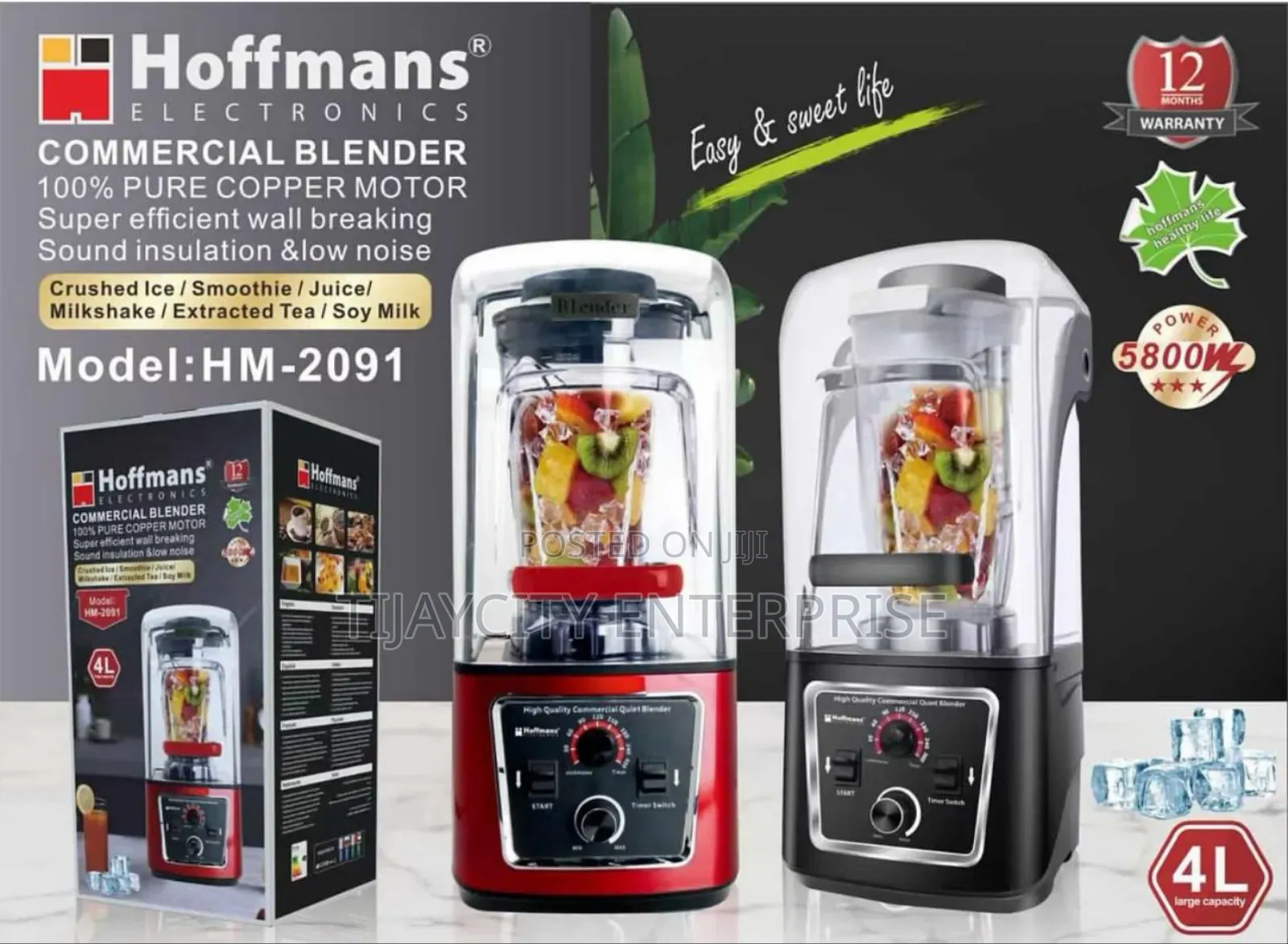 High Quality Quiet Blender