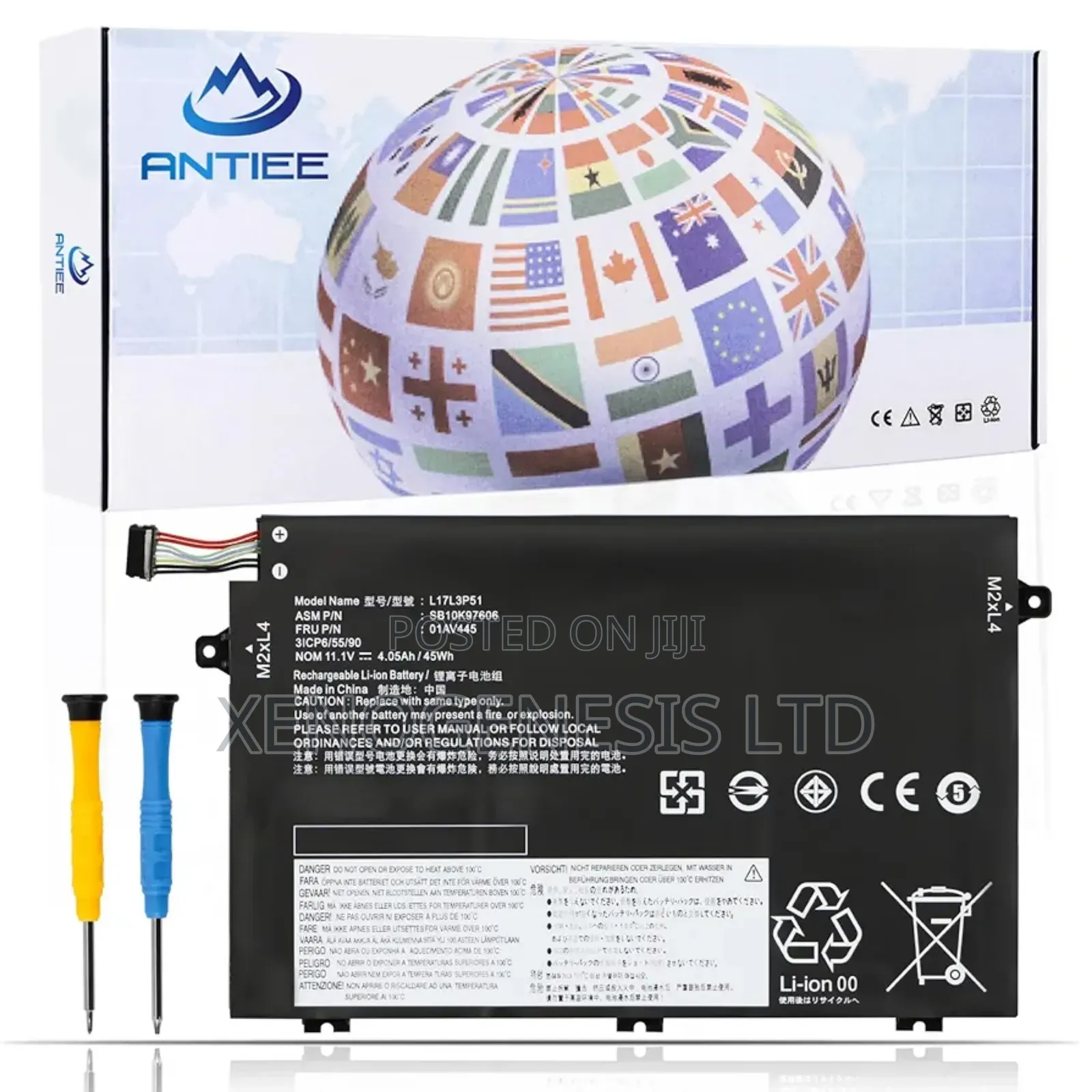 01av445 L17l3p51 for Lenovo Thinkpad E480 E490 E580