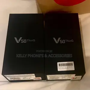 New LG V50 ThinQ 5G 128 GB Black