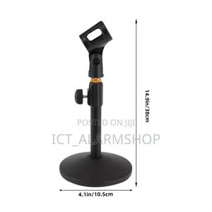 Microphone Stand With Heavy Bass Metal