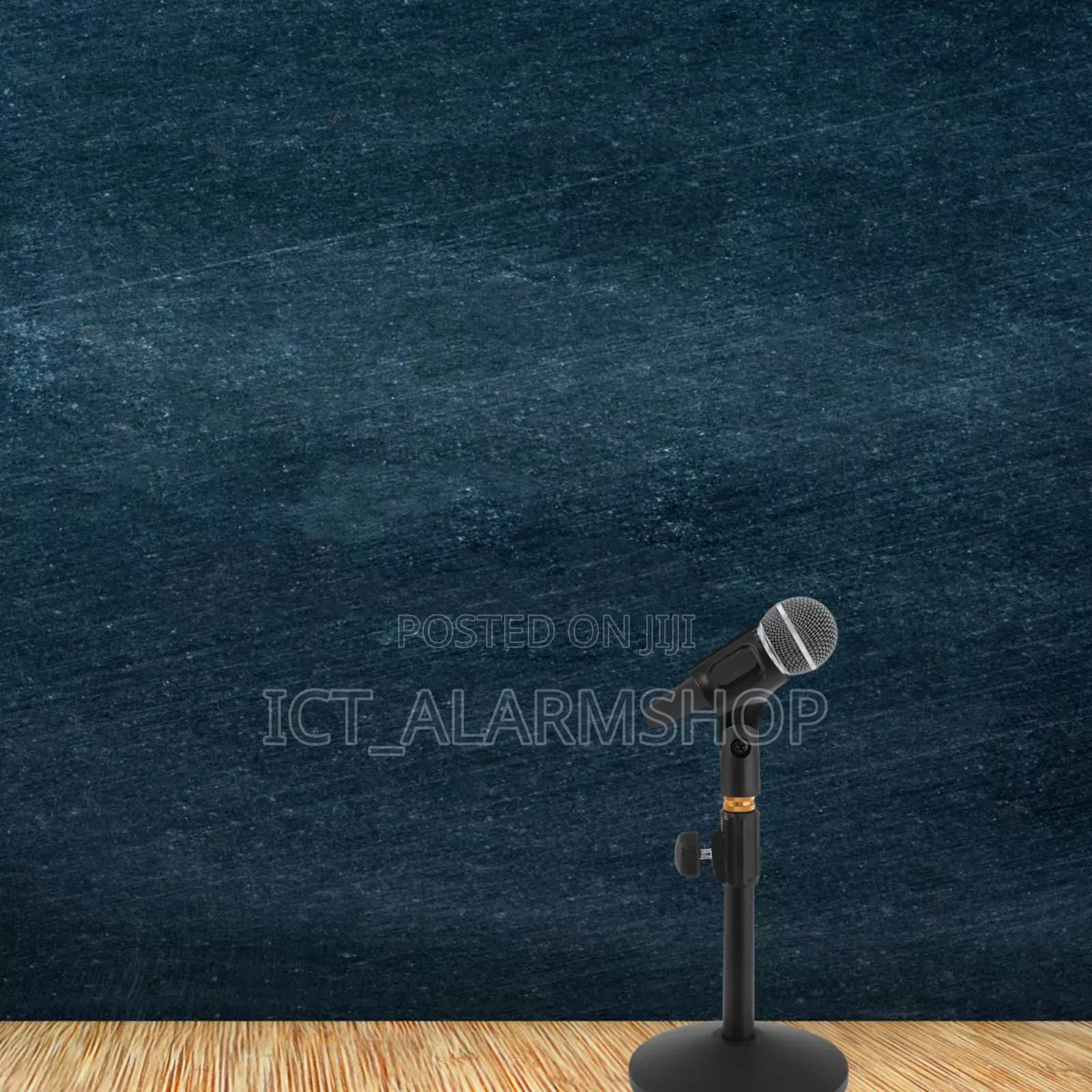 Microphone Stand With Heavy Bass Metal