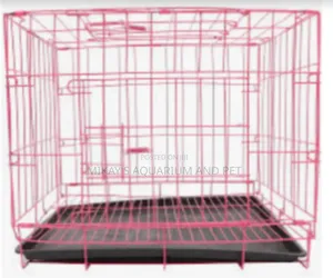 Large Metal Poodle Dog Cage