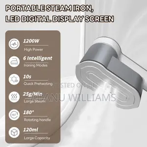 Potable Handheld Garment Stream Ironing Machine ( Wrinkle Removal )
