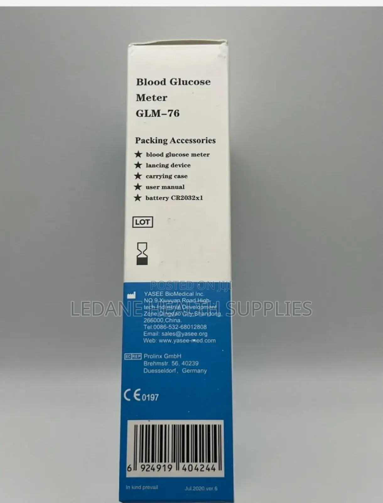 Yasee Glucose Test Strips With Lancet