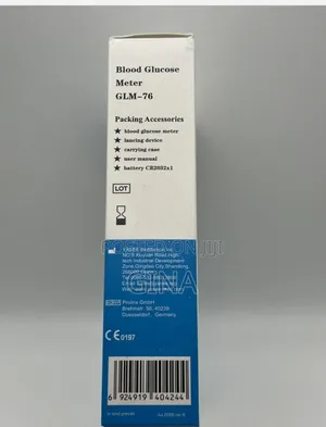 Yasee Blood Glucose Test Strips With Machine And Lancet.