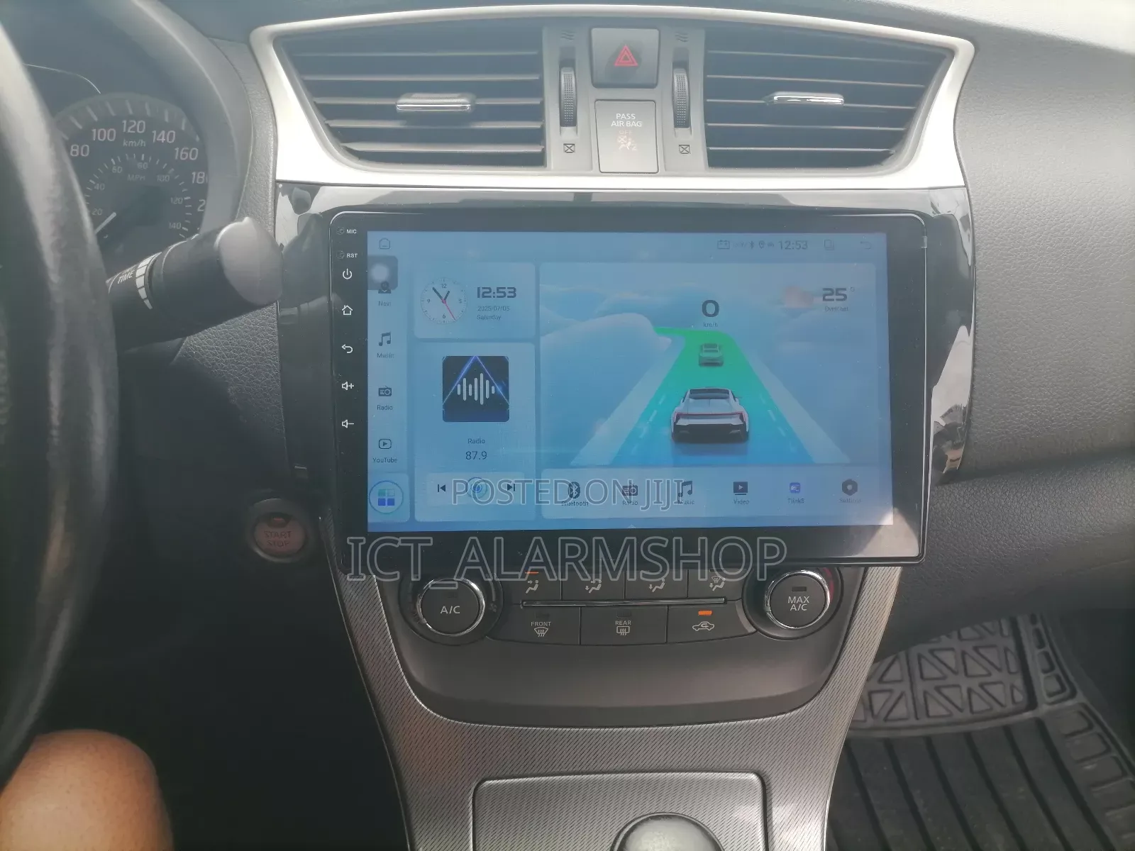 Nissan Sentra Car Android Radio Multimedia Player With iPhone Carplay