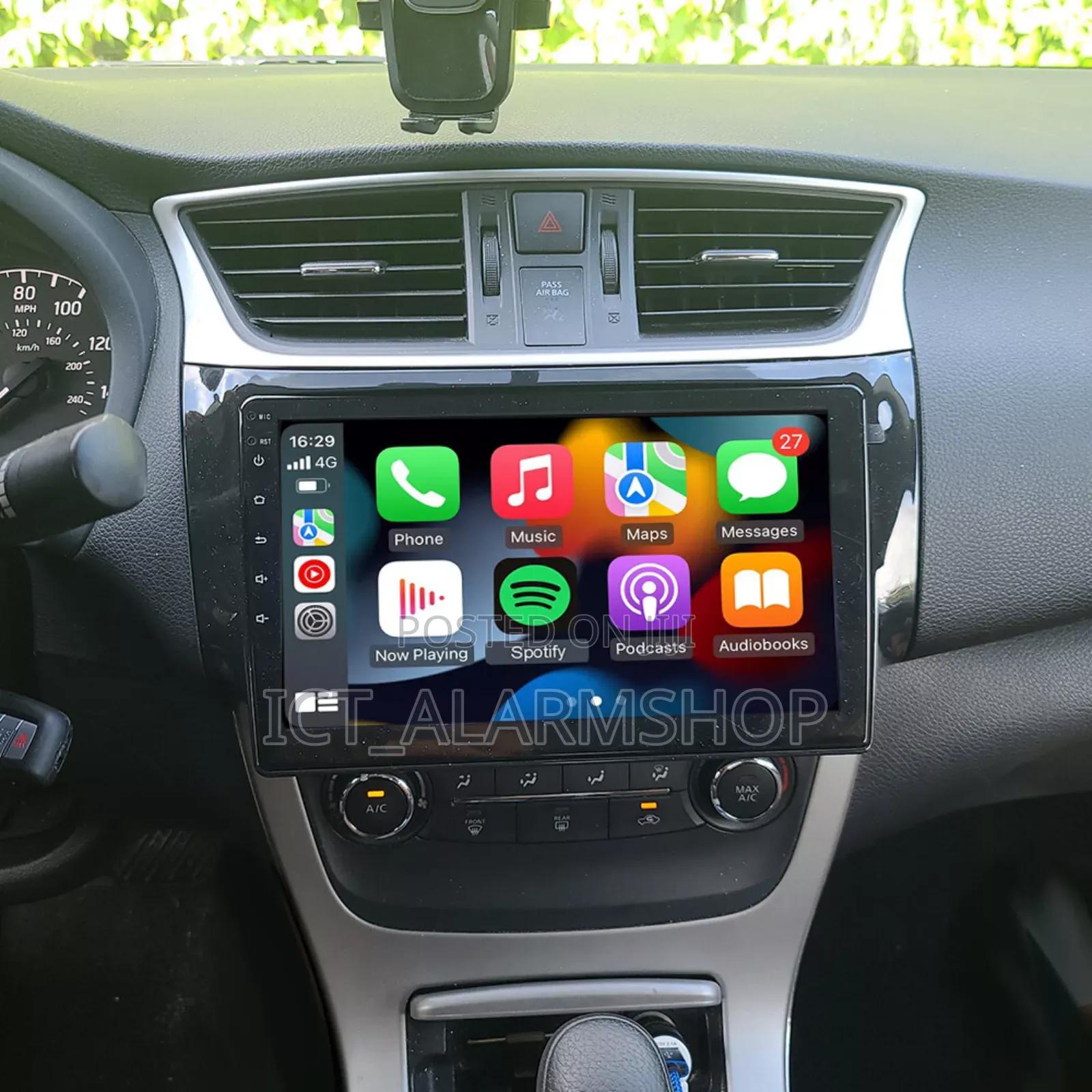Nissan Sentra Car Android Radio Multimedia Player With iPhone Carplay