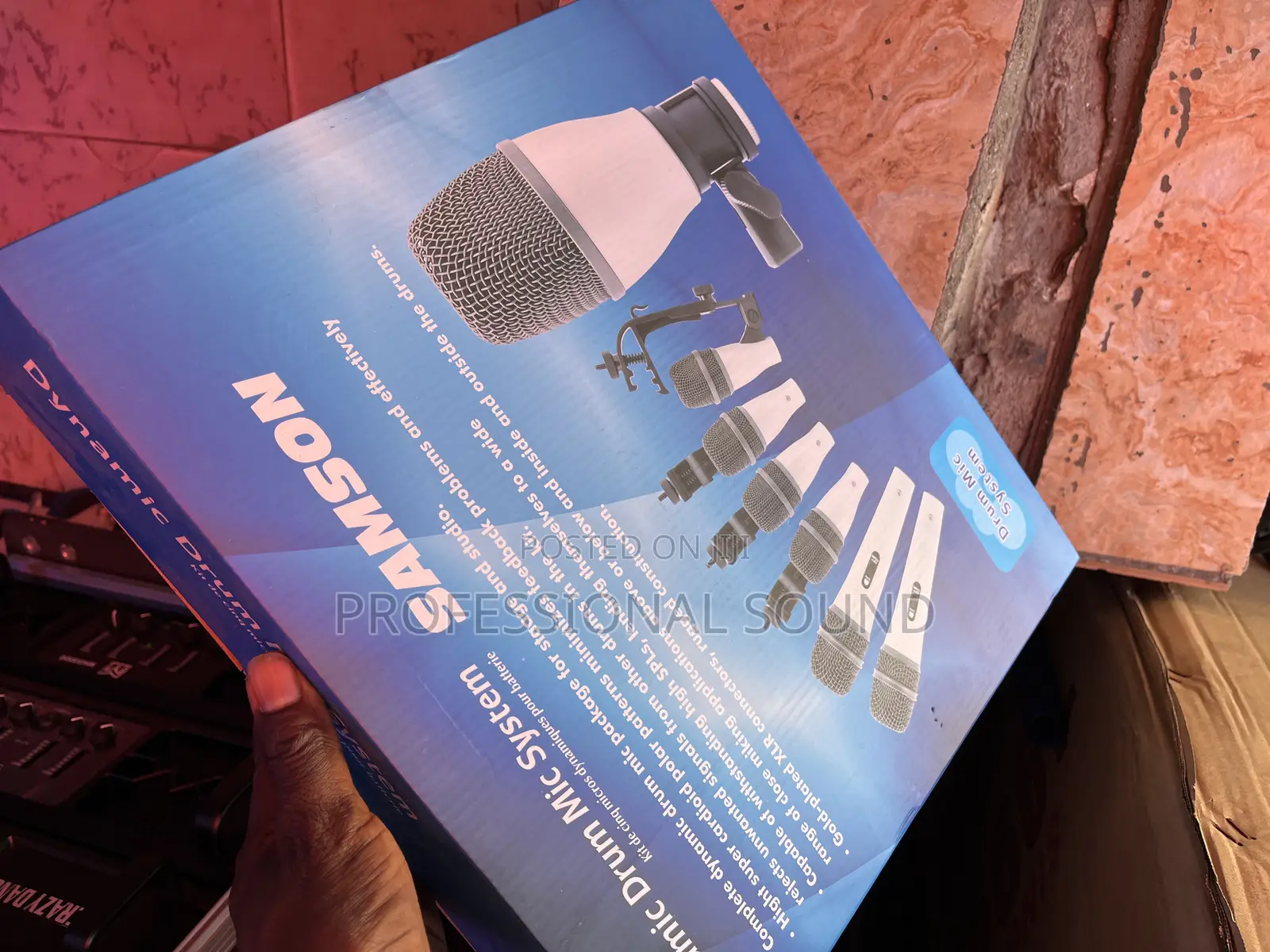 Samson Drums Microphone 7set