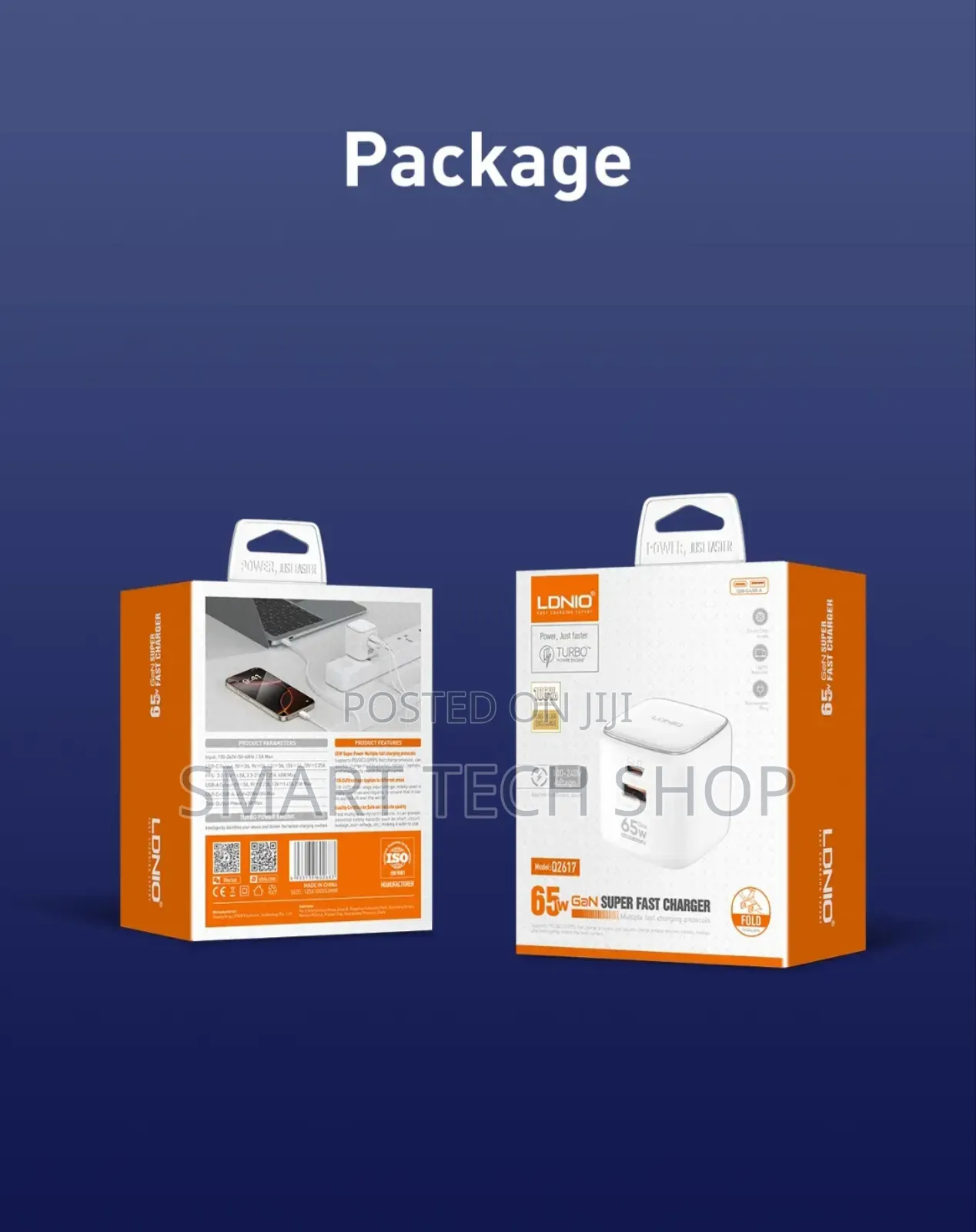 Ldnio 65 Watts Phone Tablet And Laptop Type C Charger