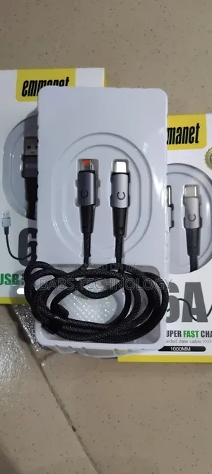 Ultra Fast 6a Charging Cable For Android iPhone