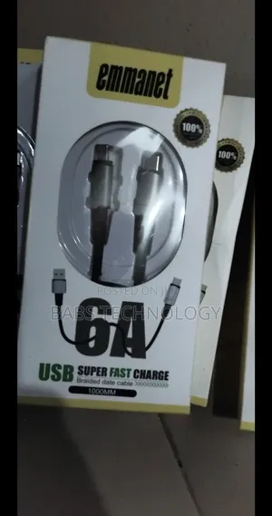 Ultra Fast 6a Charging Cable For Android iPhone