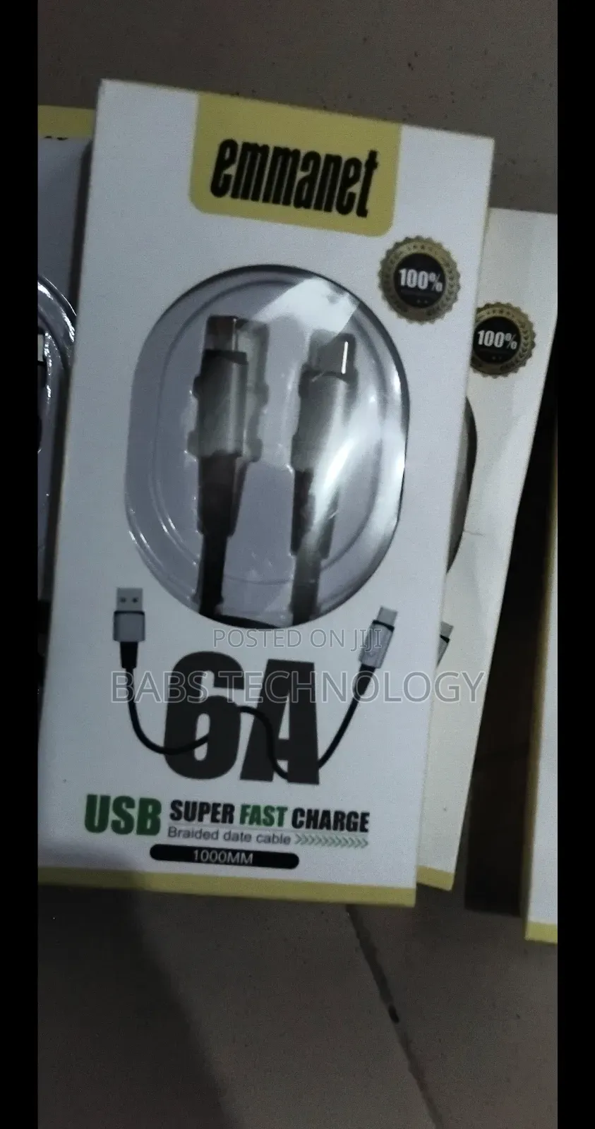 Ultra Fast 6a Charging Cable For Android iPhone