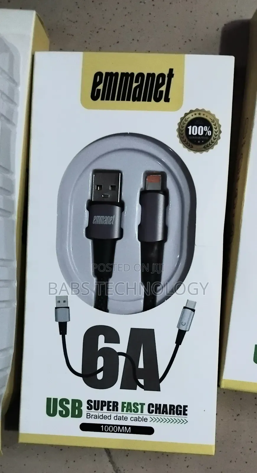 Ultra Fast 6a Charging Cable For Android iPhone