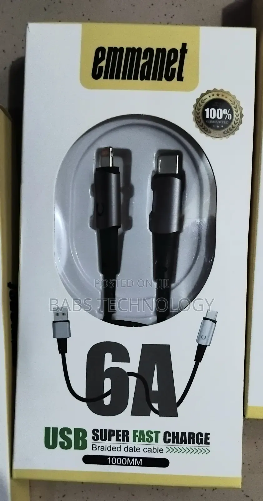 Ultra Fast 6a Charging Cable For Android iPhone