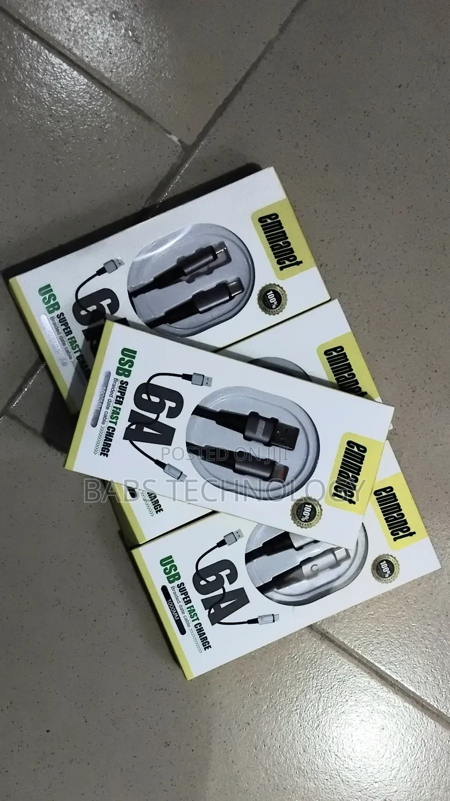 Ultra Fast 6a Charging Cable For Android iPhone