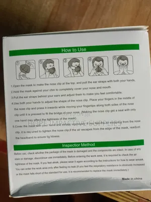 Quality Kn95 Nose Mask With Valve - 20/Pack.