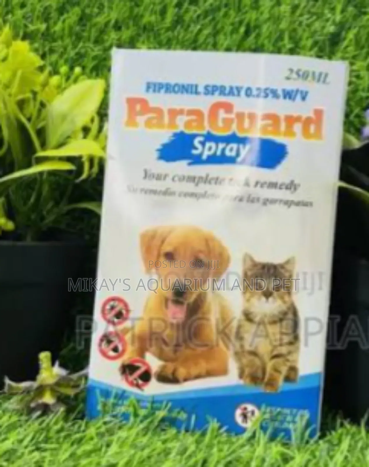 Tick and Flea Spray for Dogs and Cats