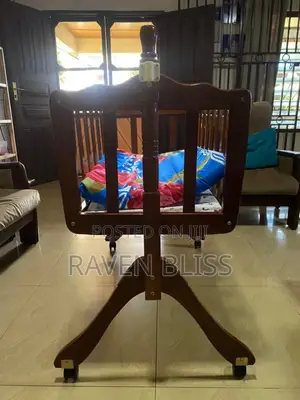 Wooden Baby Cradle Swing