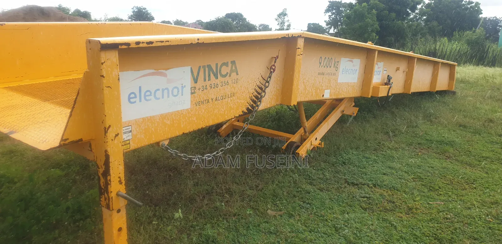 Mobile Loading and Uploading Ramp
