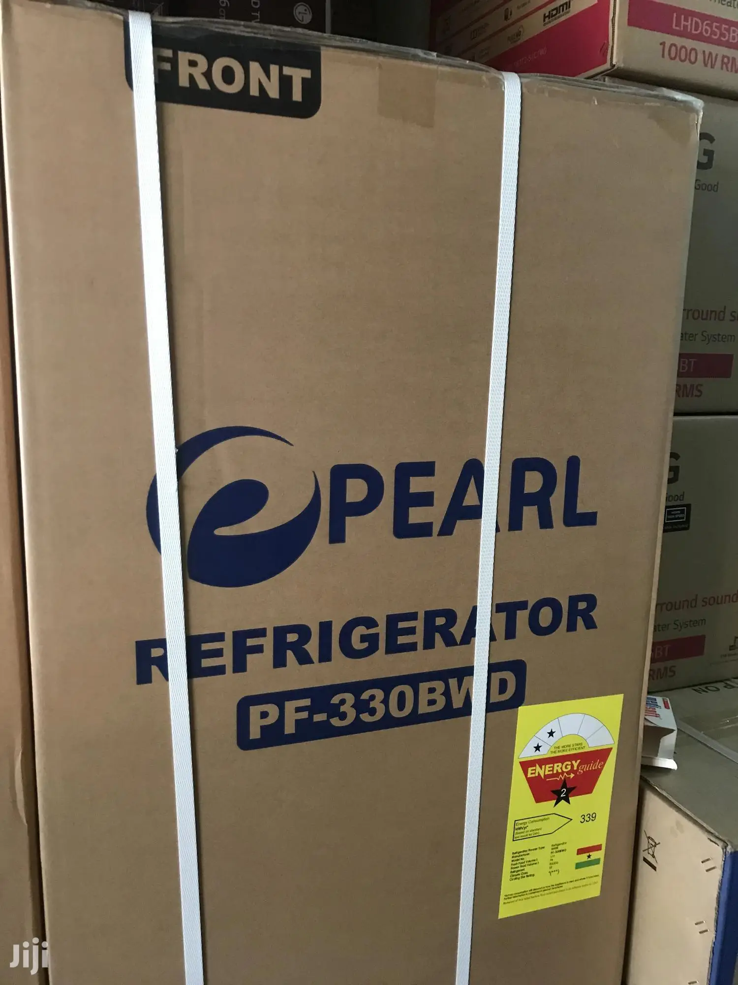 A Water Dispenser Pearl 251L Bottom Freezer Refrigerator