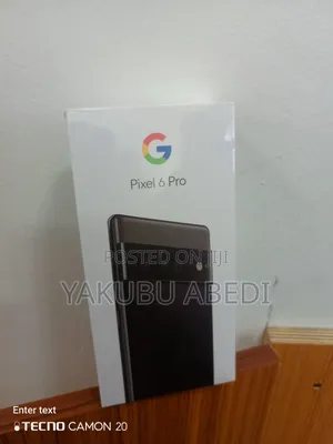 New Google Pixel 6 Pro 256 GB Black