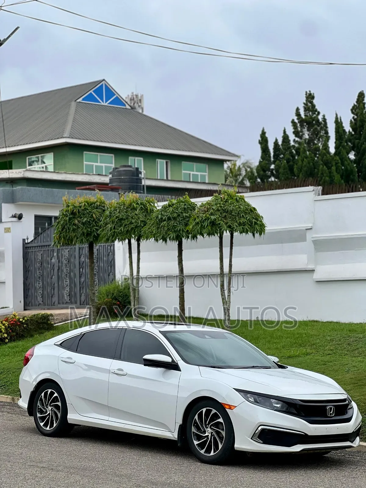 Honda Civic EX-L Sedan 2019 White