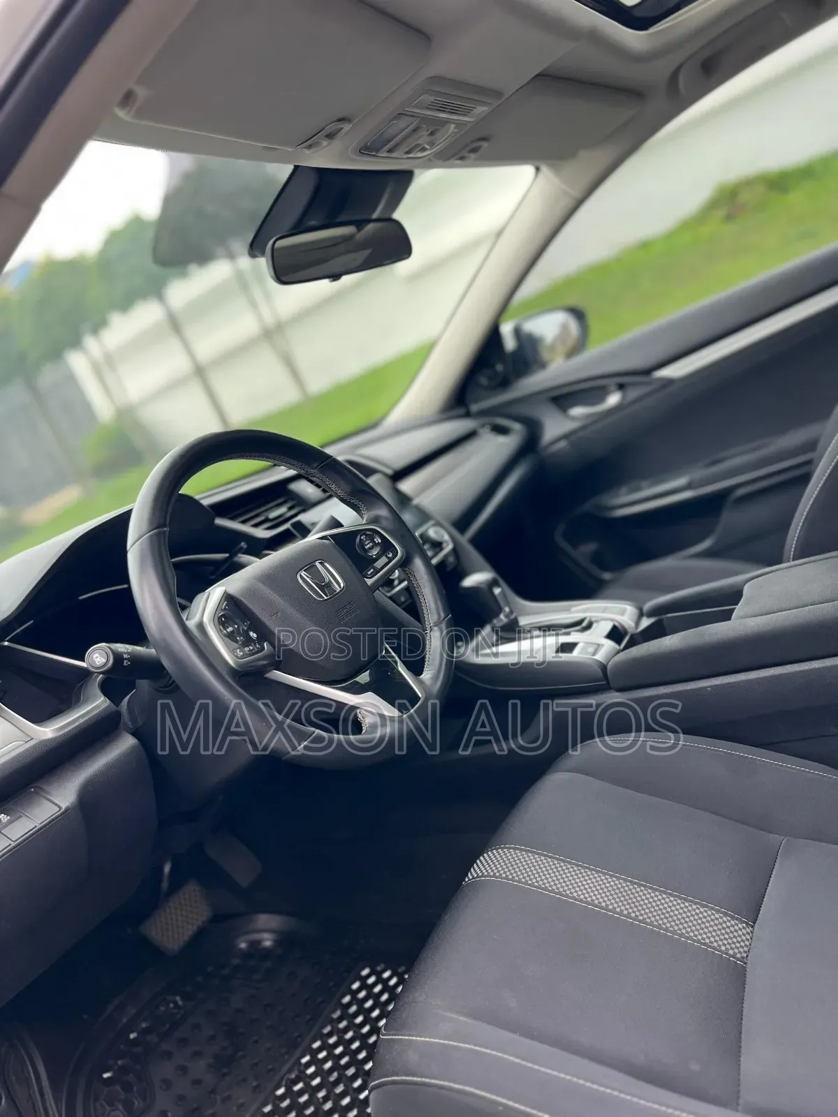 Honda Civic EX-L Sedan 2019 White