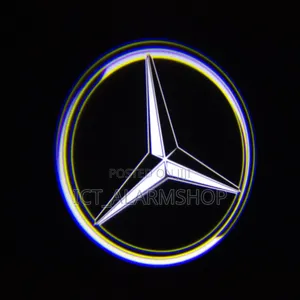 Mecedesbenz Side Mirrors Logo Shadow Projector Light