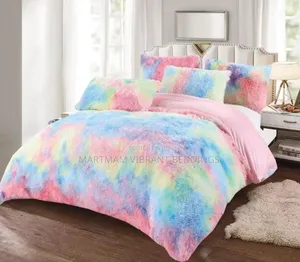 6 Pieces Fluffy Duvet Set