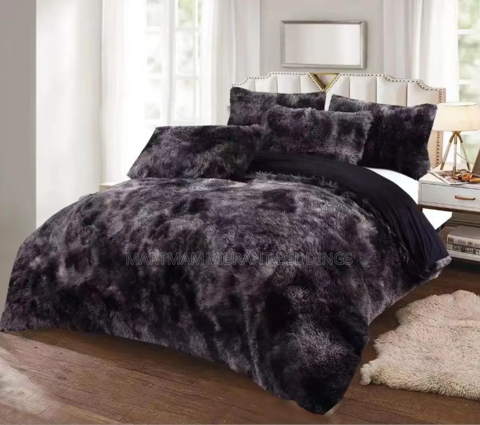 6 Pieces Fluffy Duvet Set