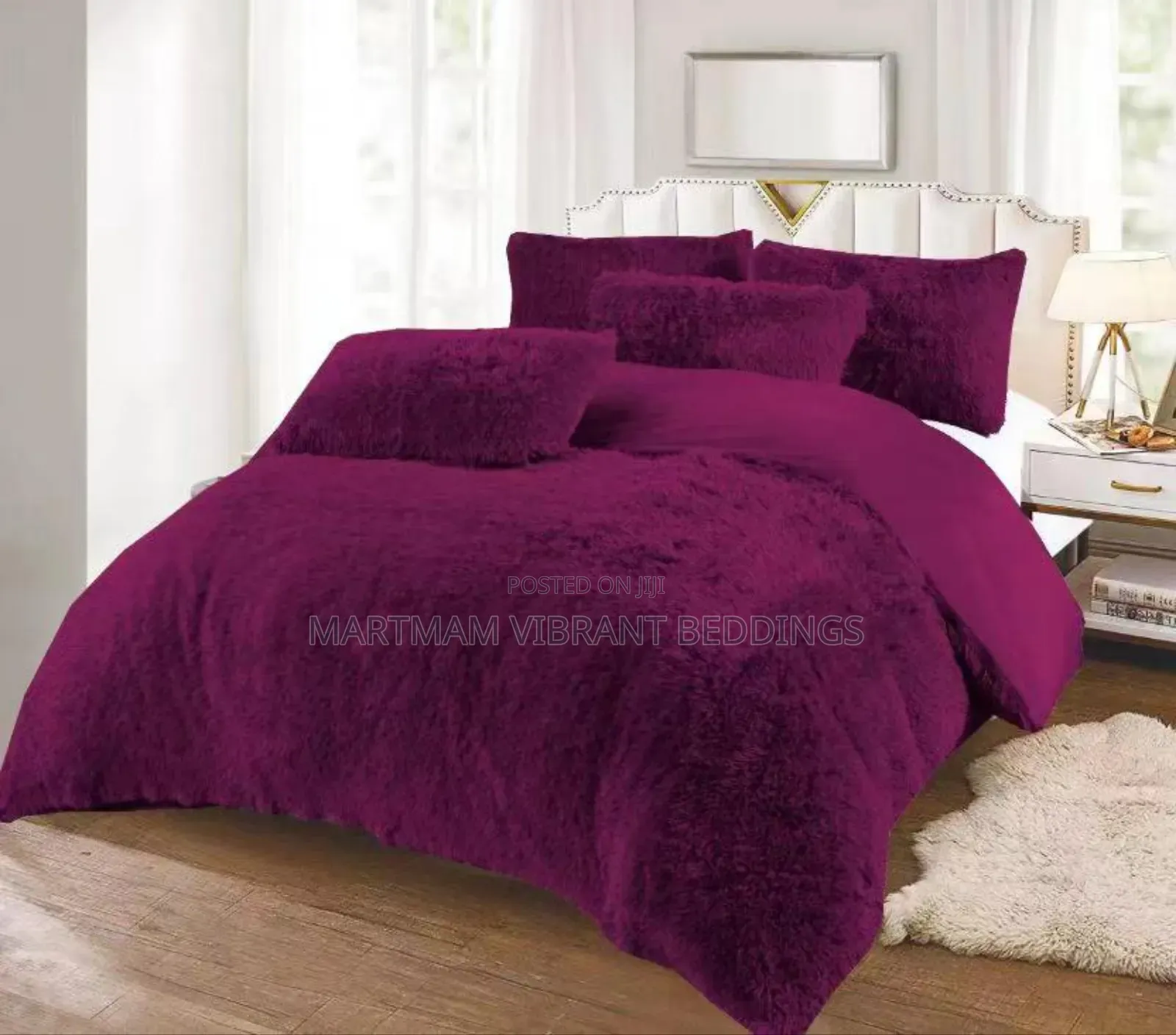 6 Pieces Fluffy Duvet Set