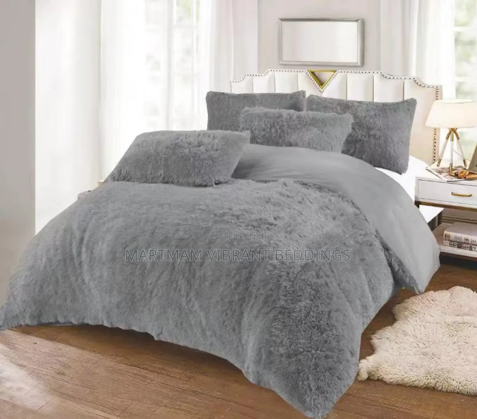 6 Pieces Fluffy Duvet Set
