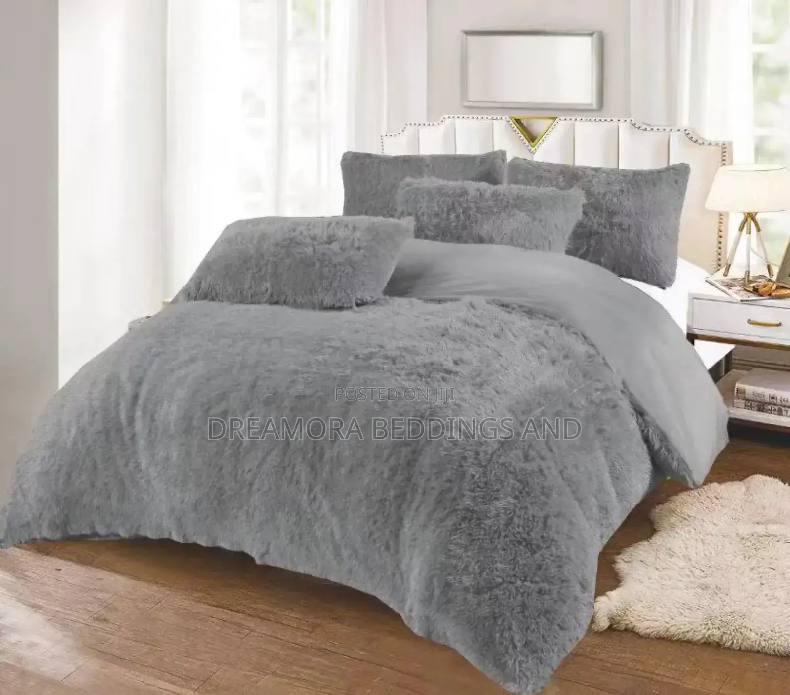 6 Pieces Fluffy Duvet Set