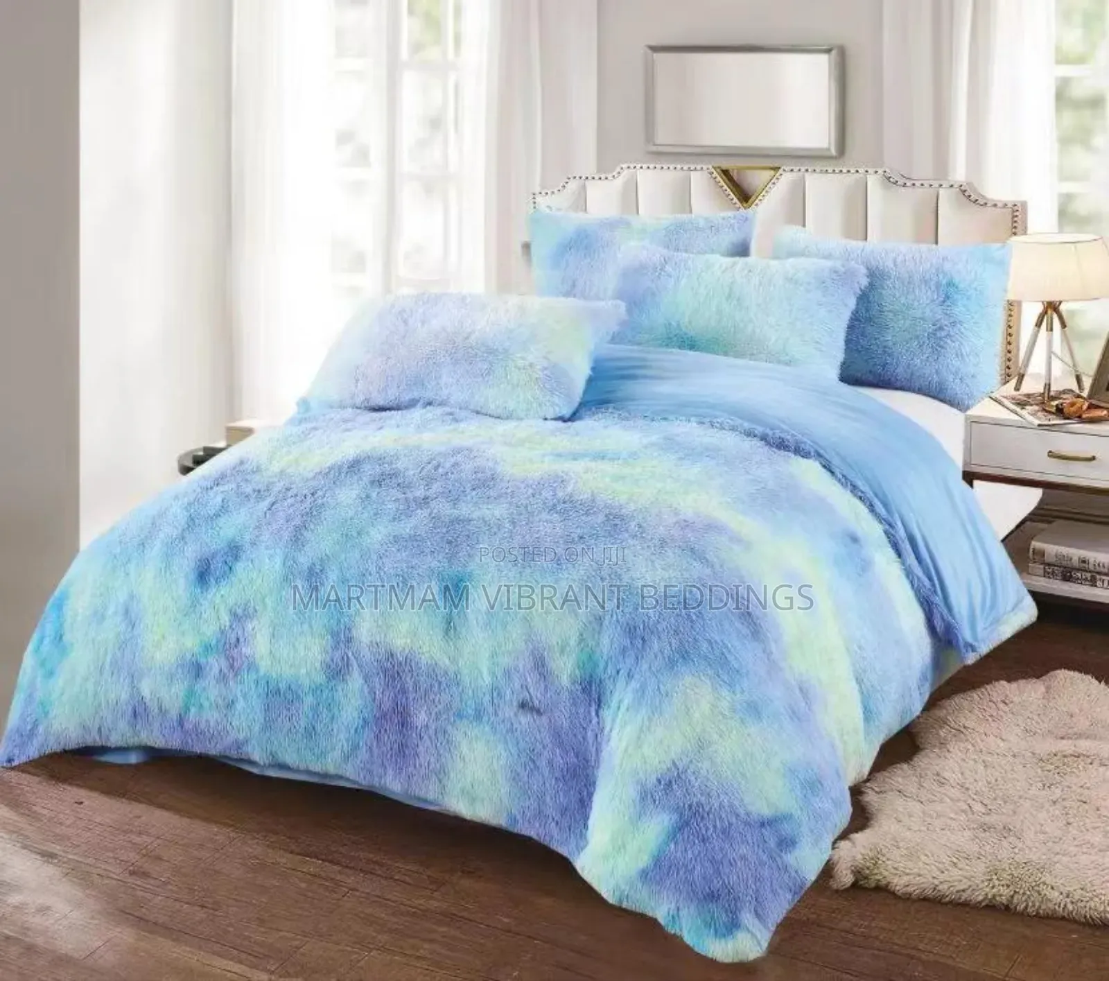 6 Pieces Fluffy Duvet Set