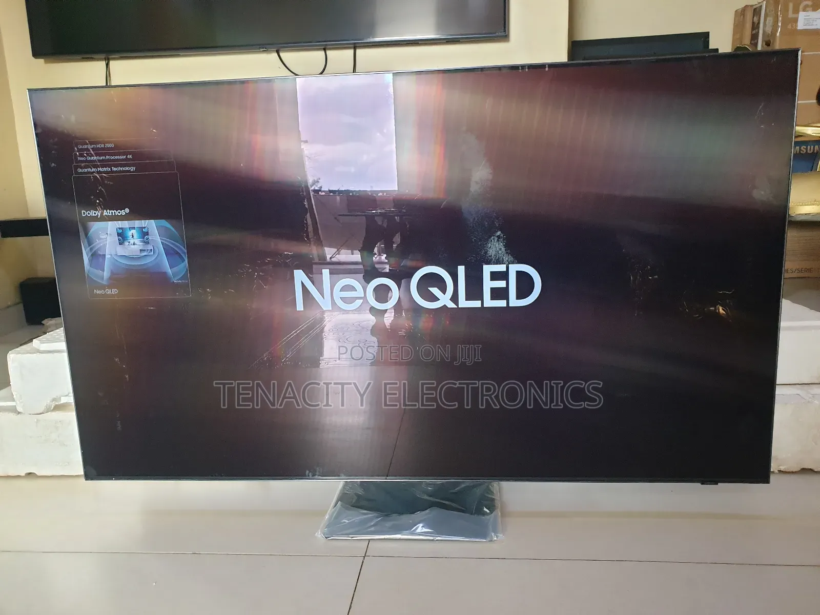 Neo Qled 55"Samsung Uhd HDR Edgeless Smart Satellite Tv