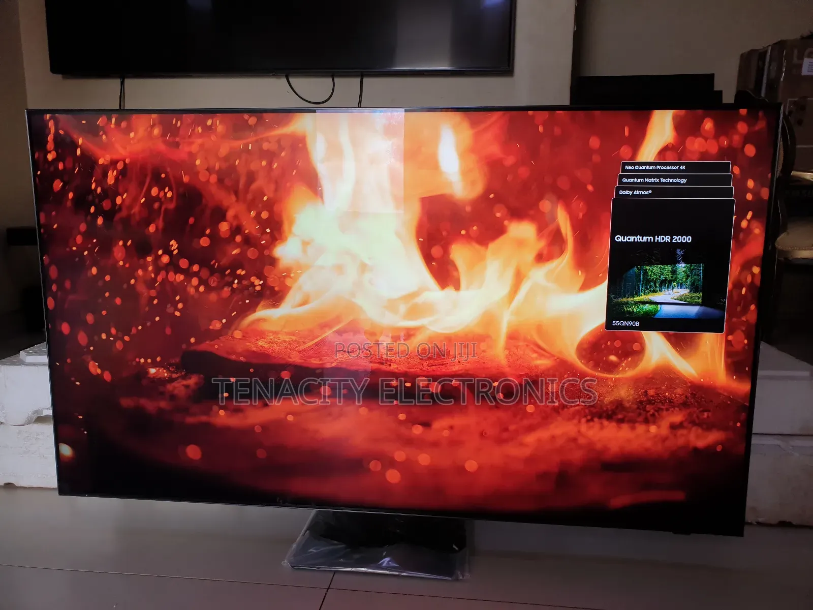 Neo Qled 55"Samsung Uhd HDR Edgeless Smart Satellite Tv