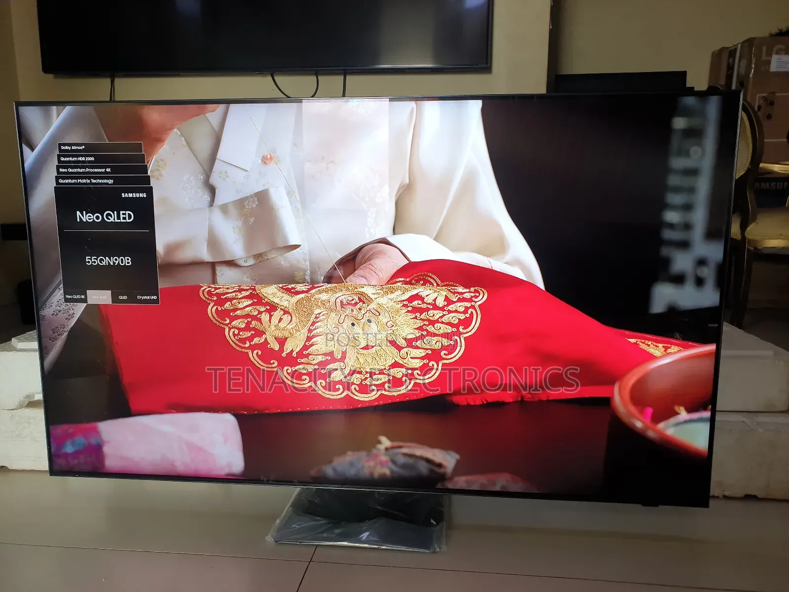 Neo Qled 55"Samsung Uhd HDR Edgeless Smart Satellite Tv
