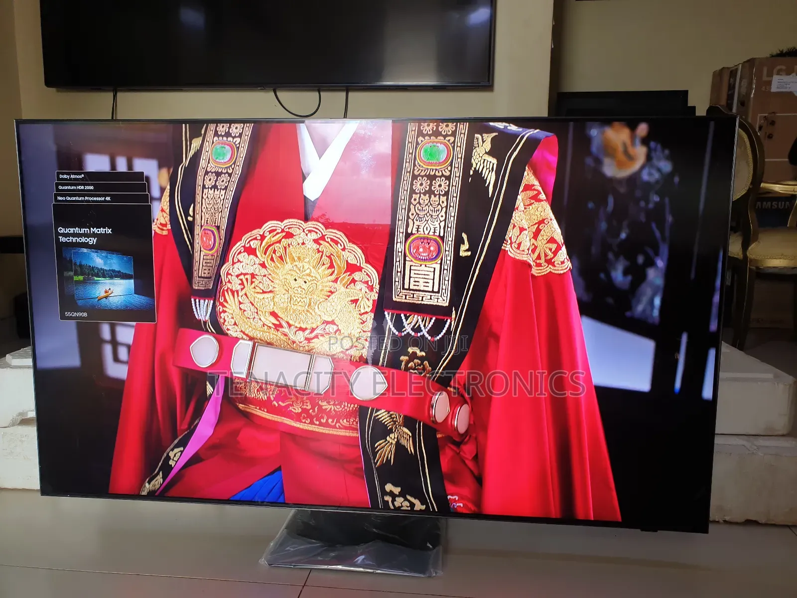Neo Qled 55"Samsung Uhd HDR Edgeless Smart Satellite Tv