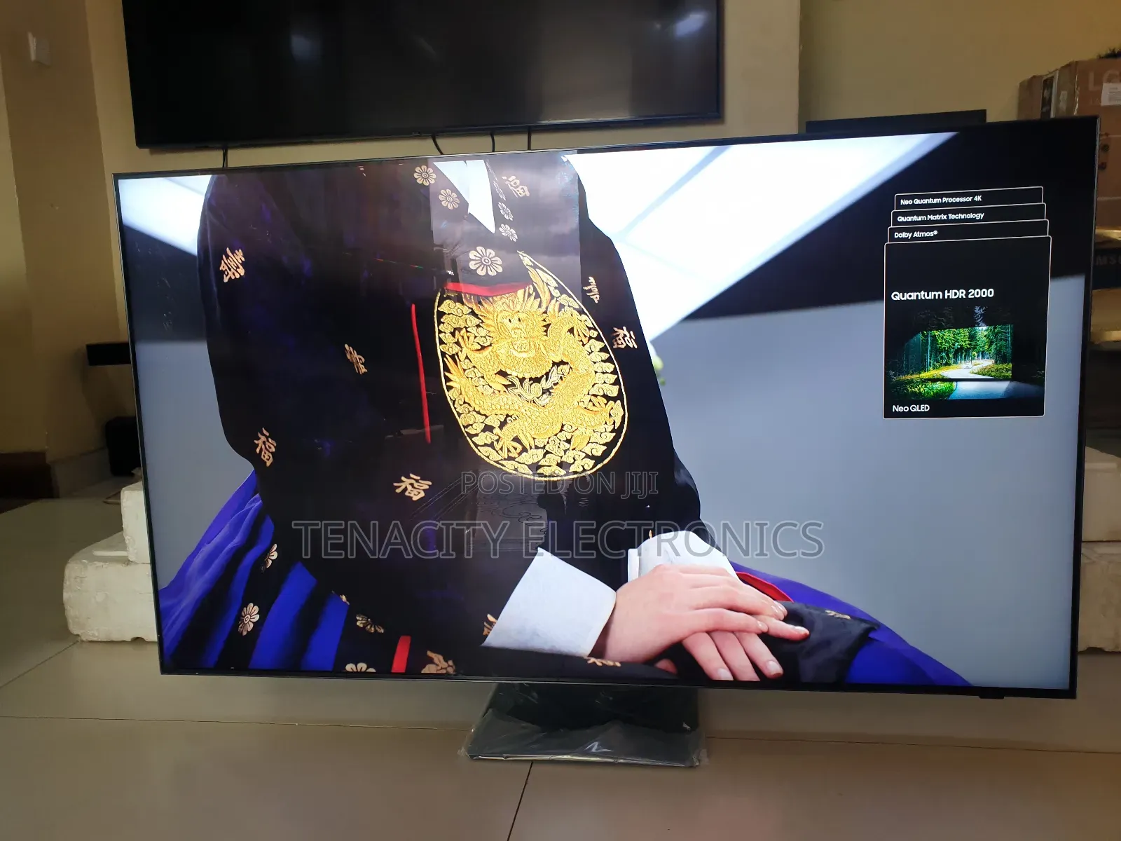 Neo Qled 55"Samsung Uhd HDR Edgeless Smart Satellite Tv